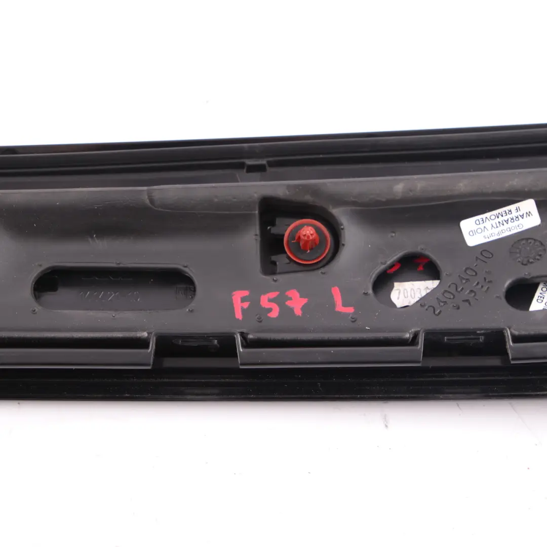 A-Pillar Mini F57 Convertible Exterior Column Front Left N/S to Cover with Part number 7356297 Cover A-Pillar Mini F57 Convertible Exterior Column Front Left N/S - SKU 7356297 - Part number 7356297