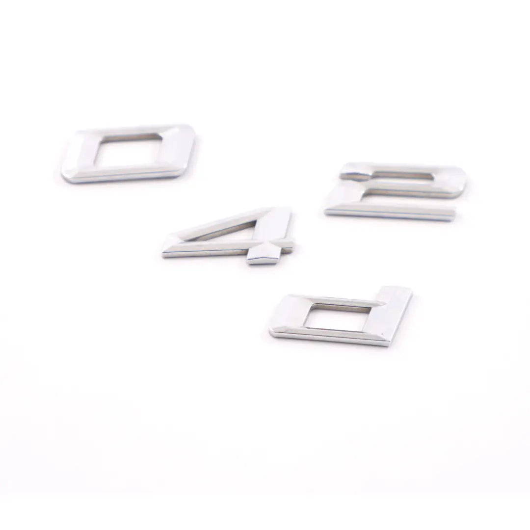 Emblema Lettering posteriore aderente 420d per BMW F32 F36 con numero di parte 7356330 BMW F32 F36 Emblema Lettering posteriore aderente 420d - SKU 7356330-1 - Numero di parte 7356330
