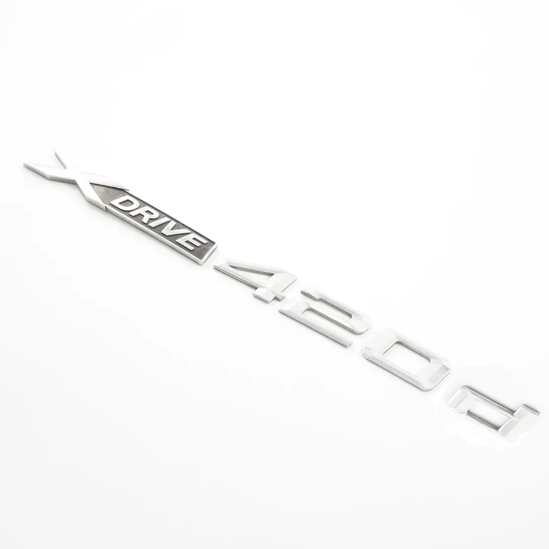 BMW F32 F36 Emblema Lettering Trasero Adherido Tapa maletero xDrive 420d - SKU 7356330 - Número de pieza 7356330