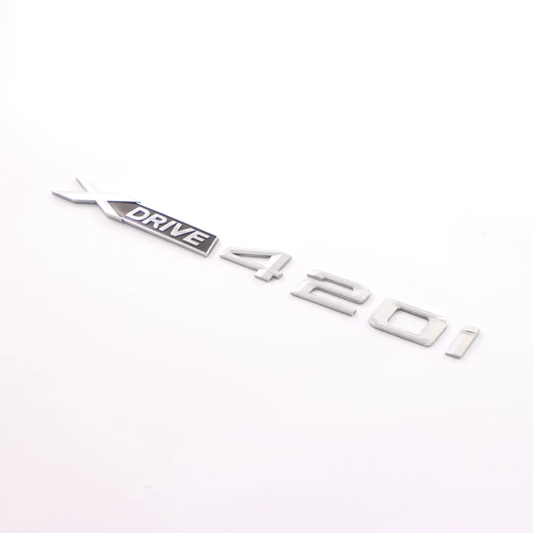 BMW F36 Lettrage Emblème 420i xDrive Coffre arrière hayon collé - SKU 7356334 - Numéro de pièce 7356334