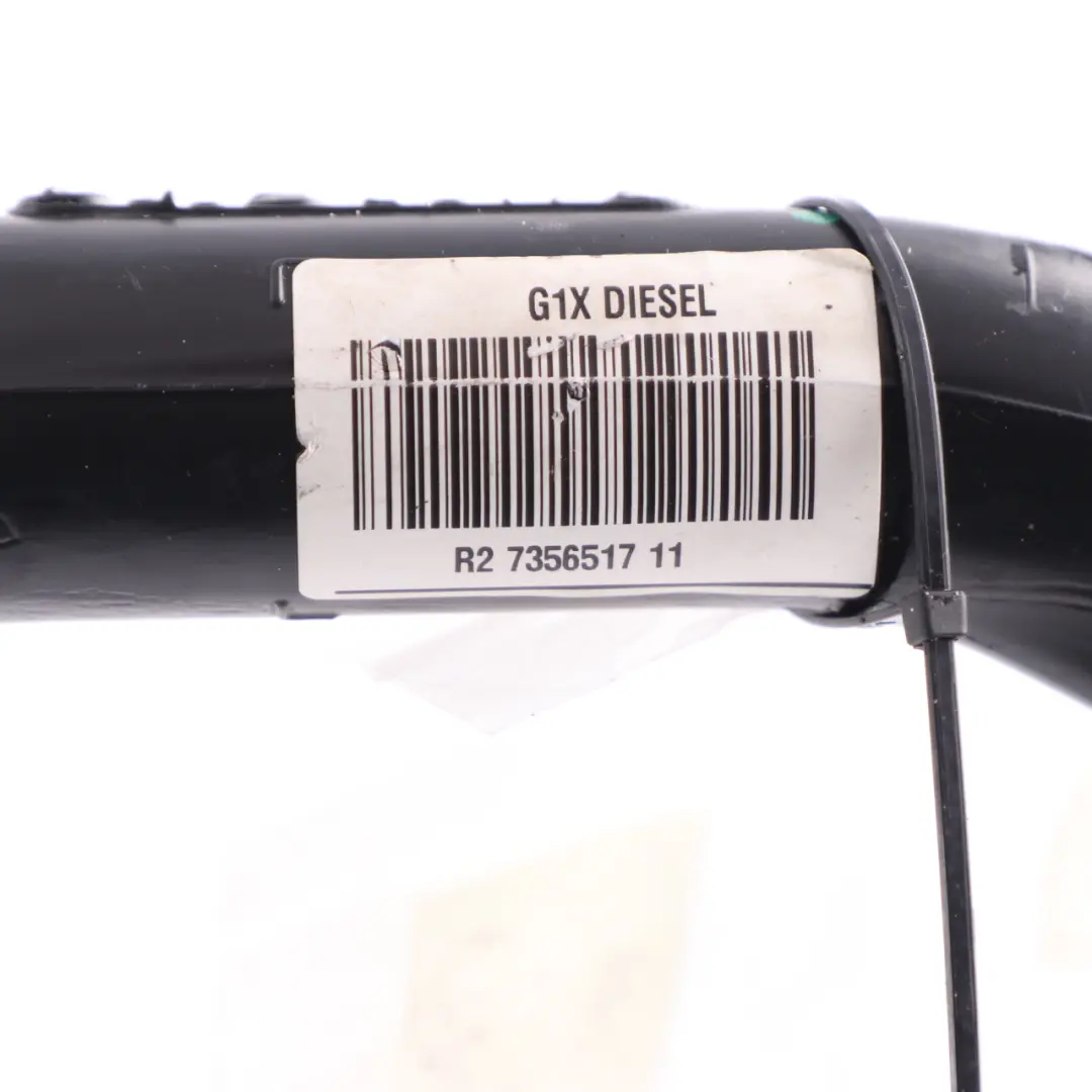 Filler Neck Pipe Plastic Tube Line Hose to BMW G11 Diesel Fuel Tank with Part number 7356517 BMW G11 Diesel Fuel Tank Filler Neck Pipe Plastic Tube Line Hose - SKU 7356517 - Part number 7356517
