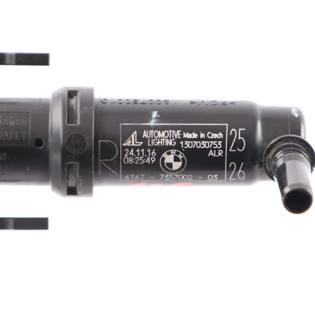 Headlamp Washer Jet Headlight Spray Nozzle Right to BMW X3 F25 X4 F26 with Part number 7357002 BMW X3 F25 X4 F26 Headlamp Washer Jet Headlight Spray Nozzle Right - SKU 7357002 - Part number 7357002