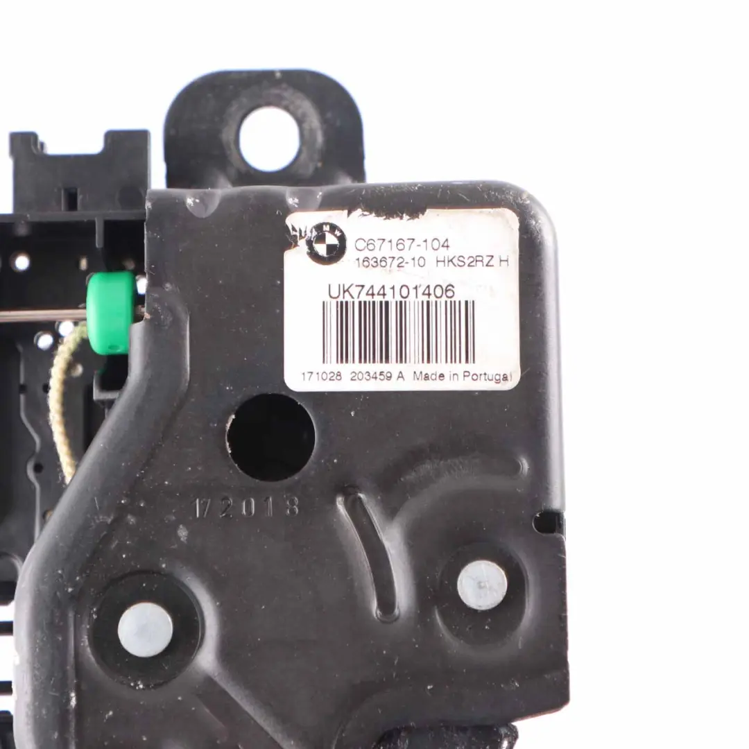 BMW G11 G12 Trunk Lid Power Lock Drive Motor Control Unit Rear Lock - SKU 7357097 - Part number 7357097