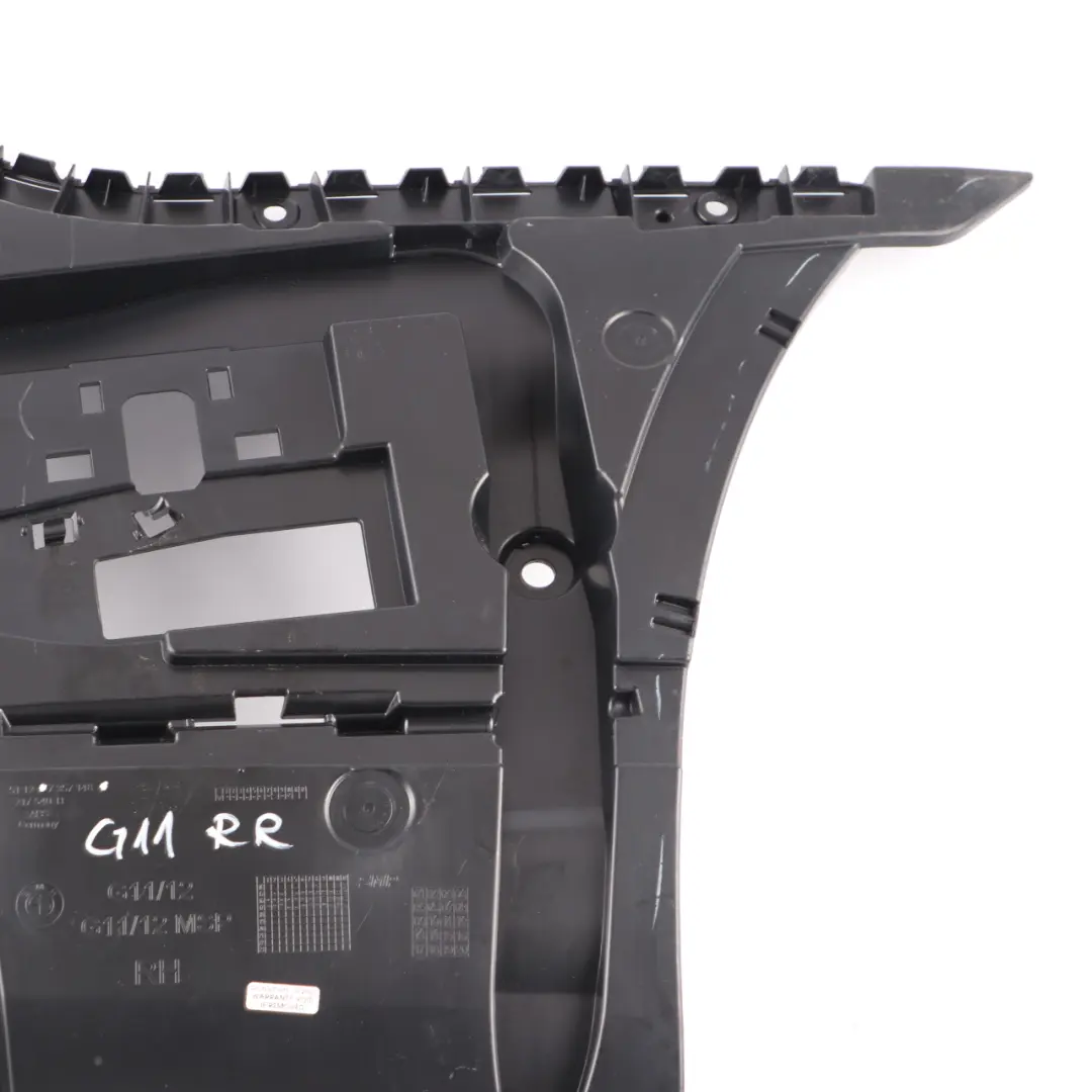 Mount Lateral Rear Right Bumper O/S Bracket Bumper Holder to BMW G11 G12 with Part number 7357148 BMW G11 G12 Mount Lateral Rear Right Bumper O/S Bracket Bumper Holder - SKU 7357148 - Part number 7357148