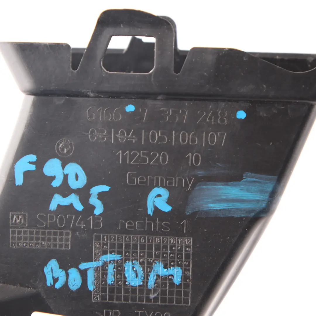 Water Drain Channel Lower Front Right O/S to BMW G30 G31 with Part number 7357248 BMW G30 G31 Water Drain Channel Lower Front Right O/S - SKU 7357248 - Part number 7357248