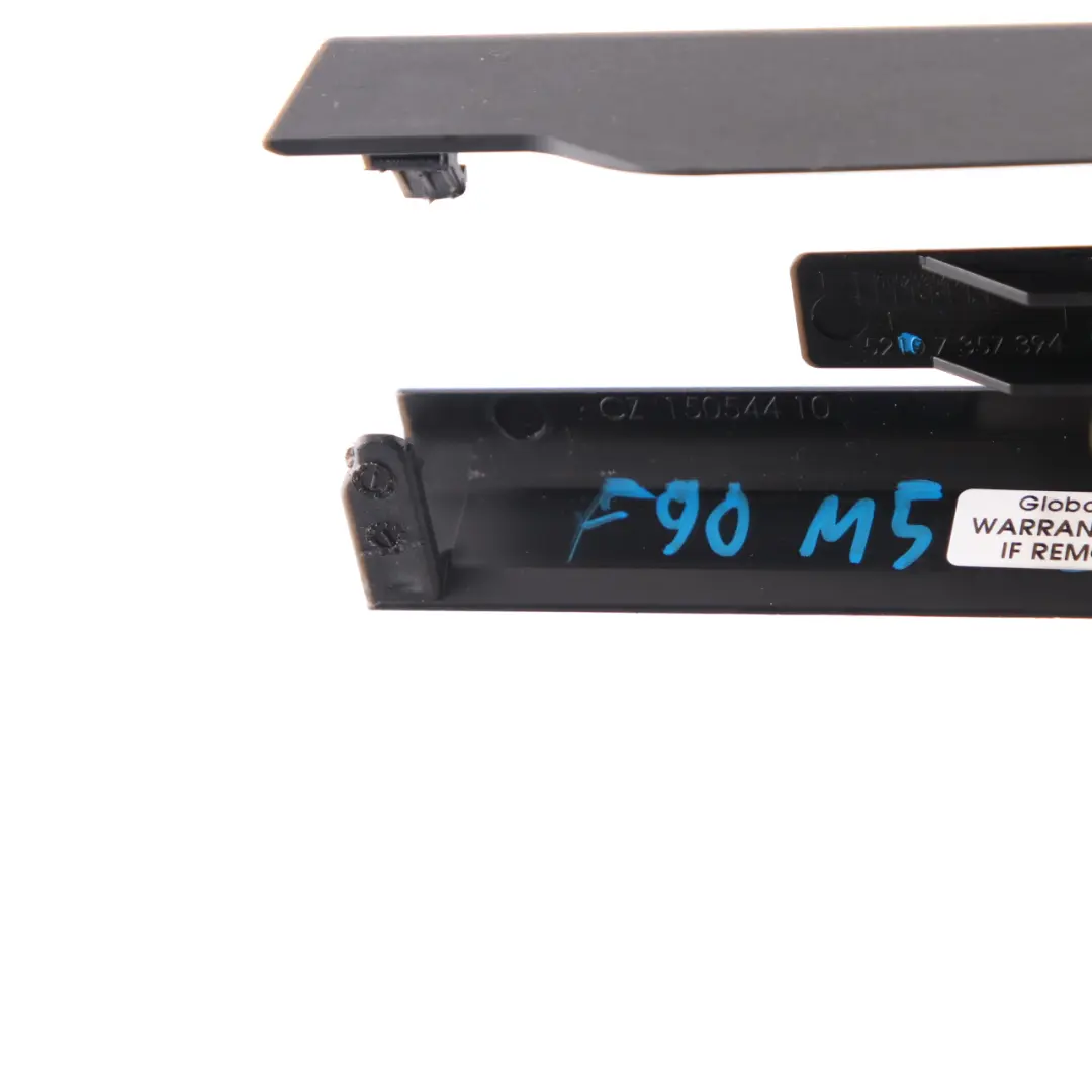 Rail Front Trim Black to Seat Cover BMW G30 G31 Seat with Part number 7357394 Seat Cover BMW G30 G31 Seat Rail Front Trim Black - SKU 7357394 - Part number 7357394