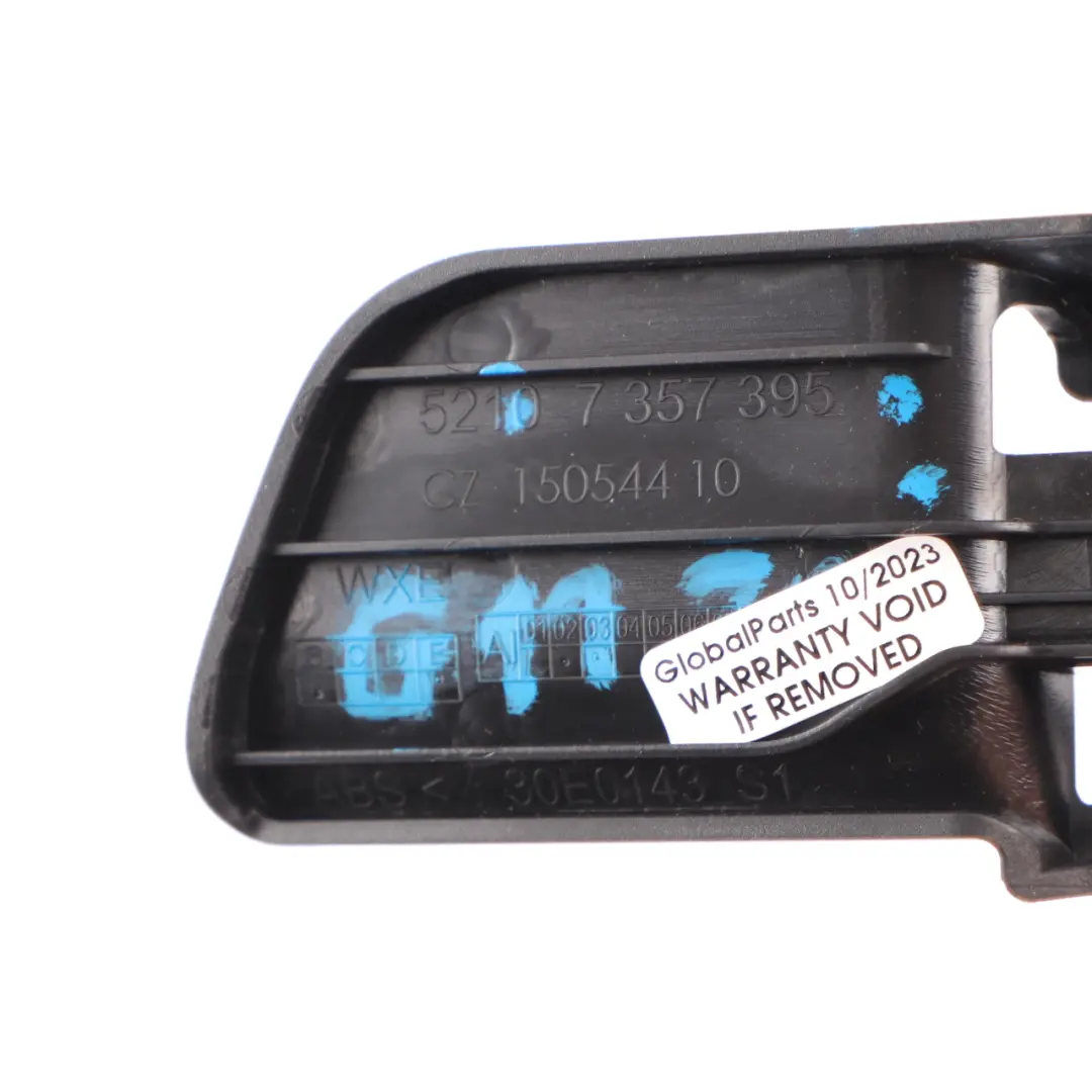  Sitz BMW G30 G31 Sitzschiene Abdeckung vorne links Trim Schwarz - SKU 7357395 - Teilenummer 7357395