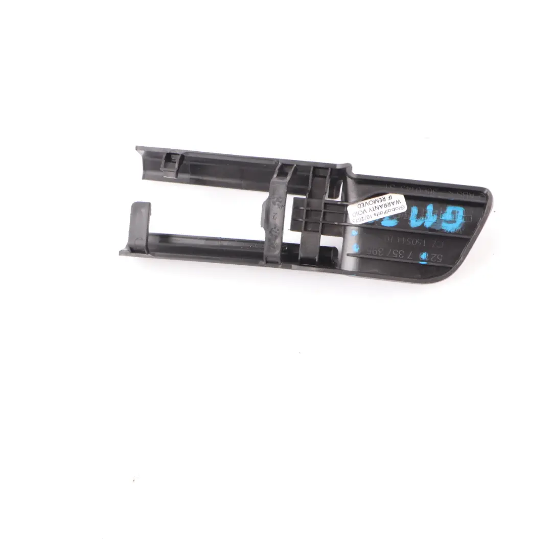 Asiento BMW G30 G31 Asiento Rail Cover Delantero Izquierdo Trim Negro para  con número de pieza 7357395  Asiento BMW G30 G31 Asiento Rail Cover Delantero Izquierdo Trim Negro - SKU 7357395 - Número de pieza 7357395