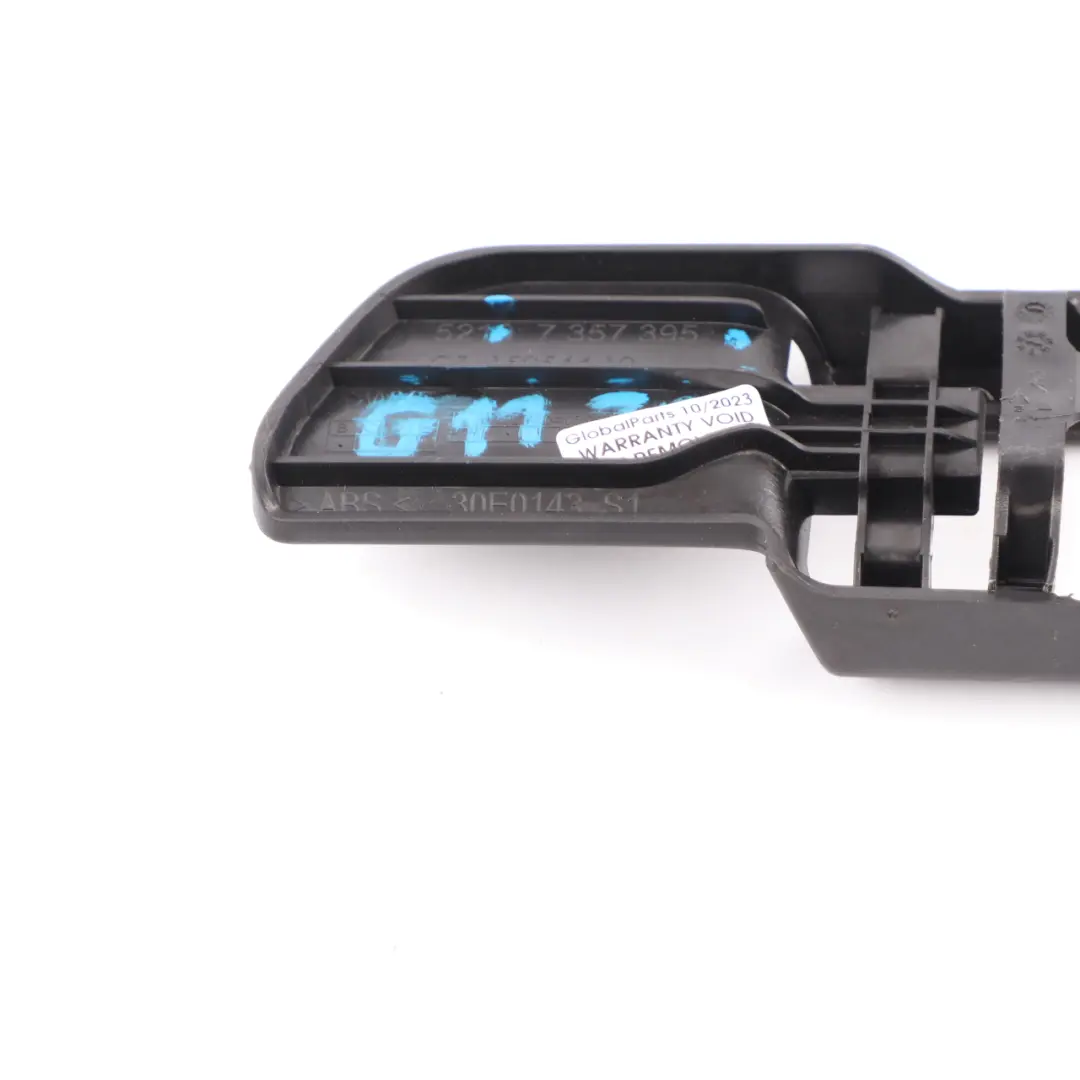  Sitz BMW G30 G31 Sitzschiene Abdeckung vorne links Trim Schwarz - SKU 7357395 - Teilenummer 7357395