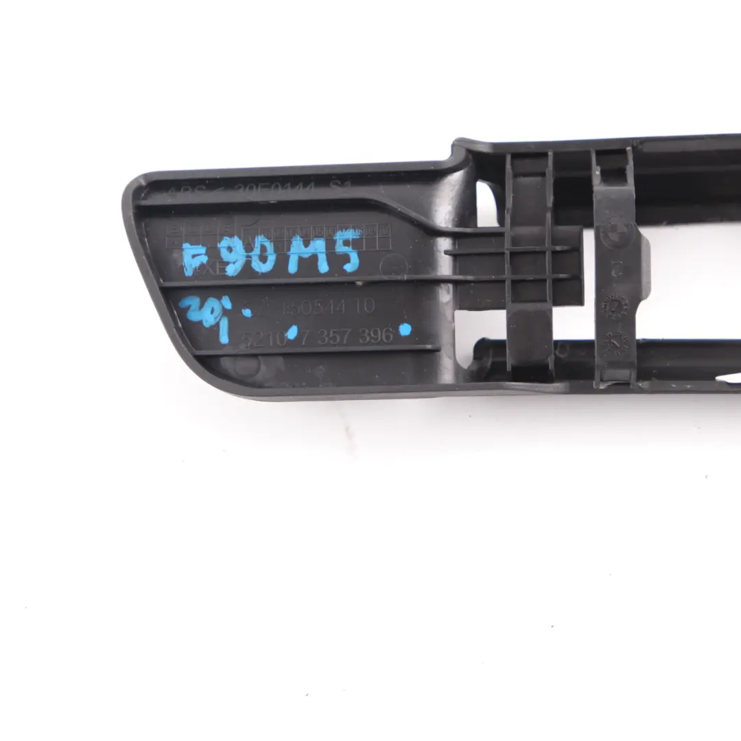 Rail Front Trim Black to Seat Cover BMW G30 G31 Seat with Part number 7357396 Seat Cover BMW G30 G31 Seat Rail Front Trim Black - SKU 7357396 - Part number 7357396