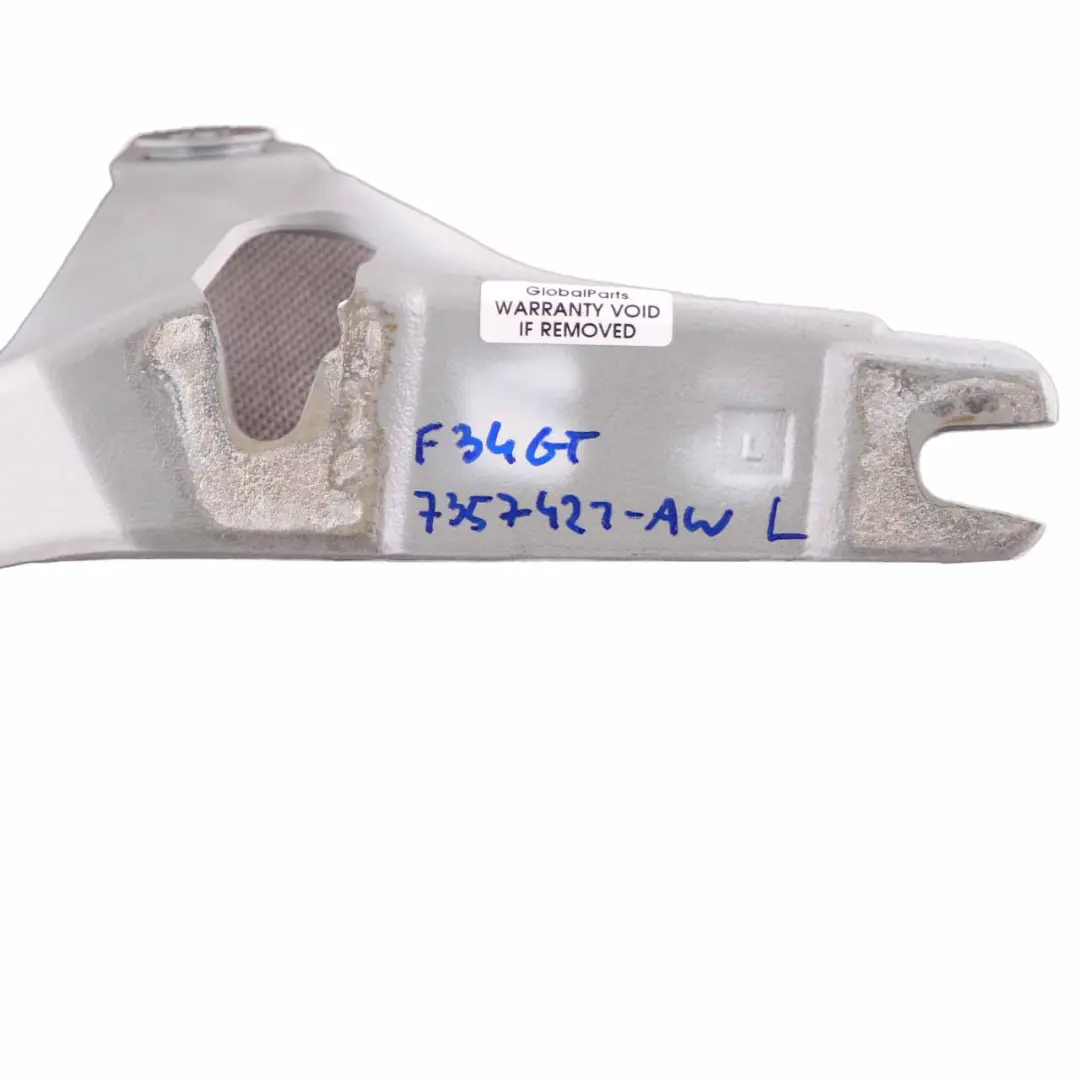 BMW F34 GT Hinge Trunk Lid Boot Tailgate Left N/S Alpine White - 300 7295643 - SKU 7357421-AW - Part number 7357421