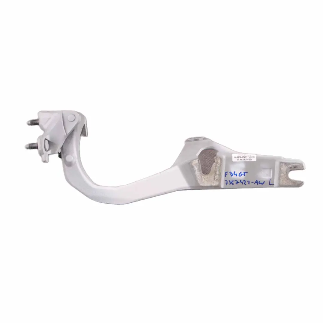 BMW F34 GT Hinge Trunk Lid Boot Tailgate Left N/S Alpine White - 300 7295643 - SKU 7357421-AW - Part number 7357421