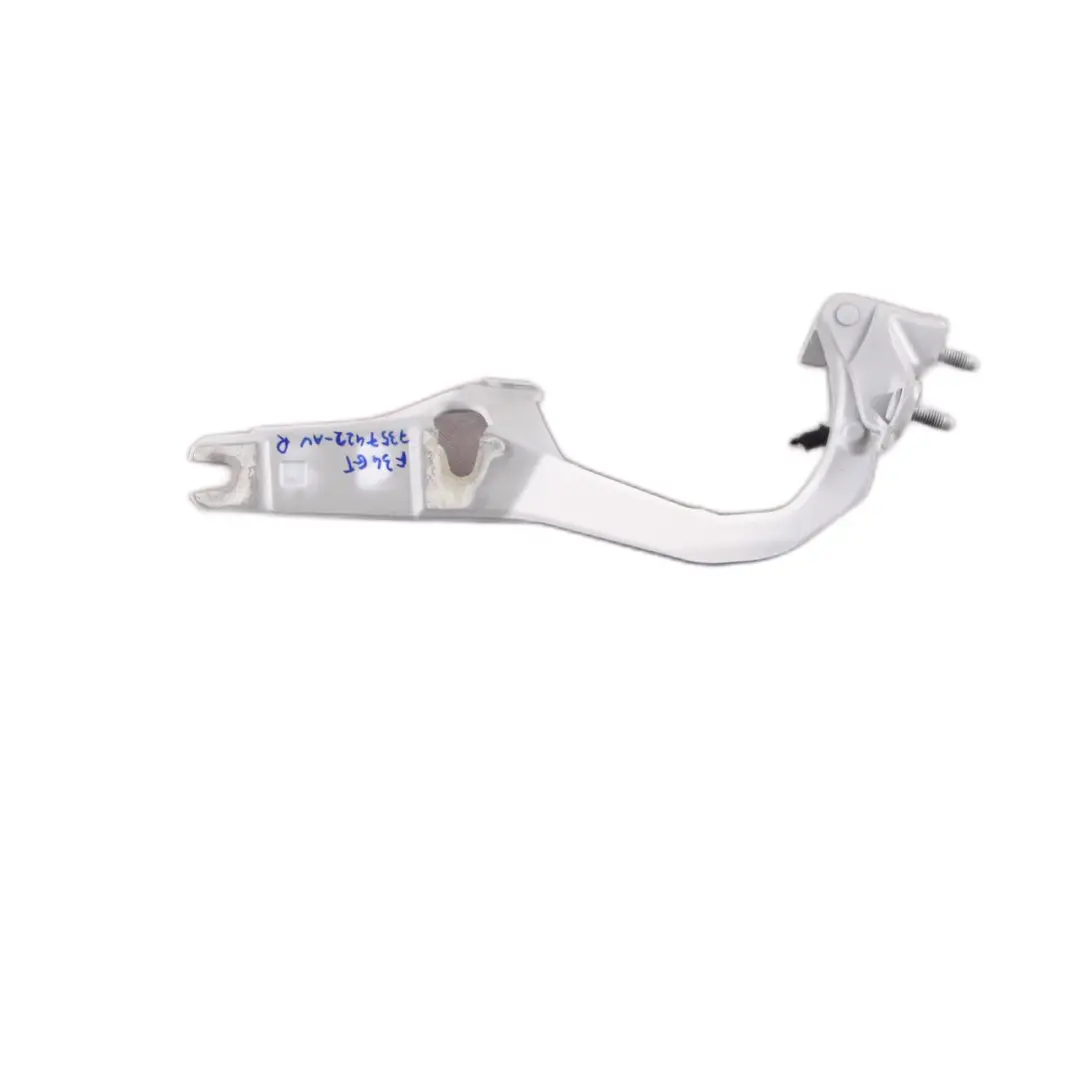 BMW F34 GT Bisagra Tapa Maletero Trasero Derecha Blanco Alpino - 300 7295644 - SKU 7357422-AW - Número de pieza 7357422