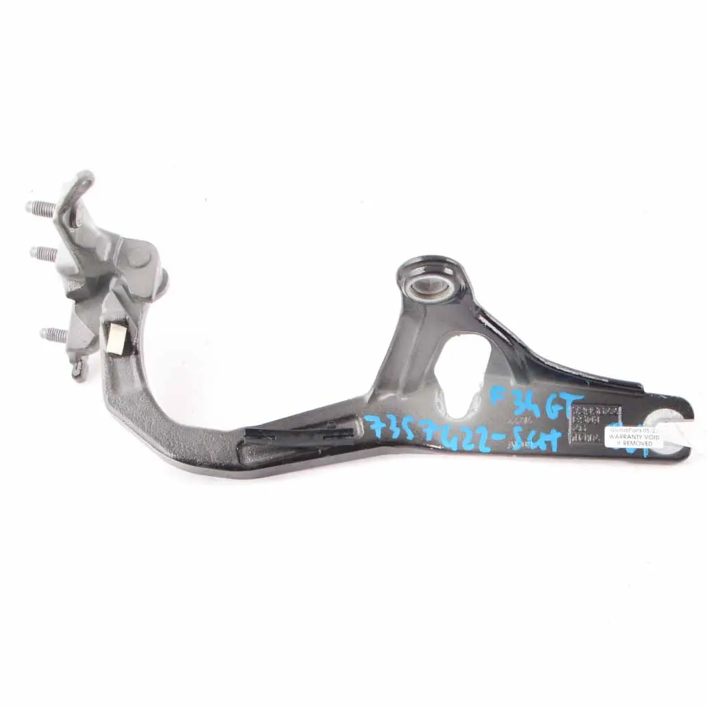 BMW F34 GT Scharnier Kofferraumdeckel Heckklappe Rechts Schwarz 7295644