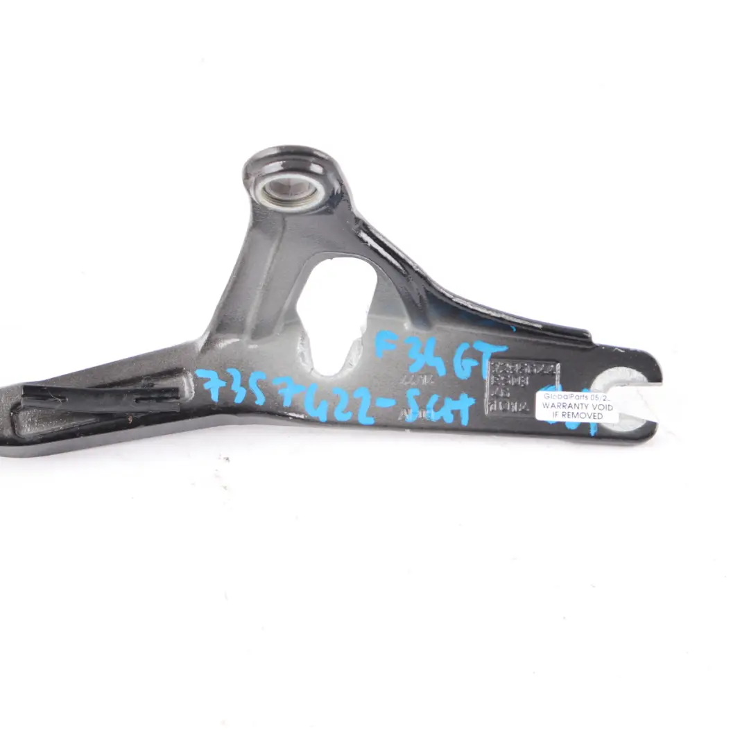 Hinge Trunk Lid Boot Tailgate Right O/S Schwarz 2 Black - 668 7295644 to BMW F34 GT with Part number 7357422 BMW F34 GT Hinge Trunk Lid Boot Tailgate Right O/S Schwarz 2 Black - 668 7295644 - SKU 7357422-SCH - Part number 7357422