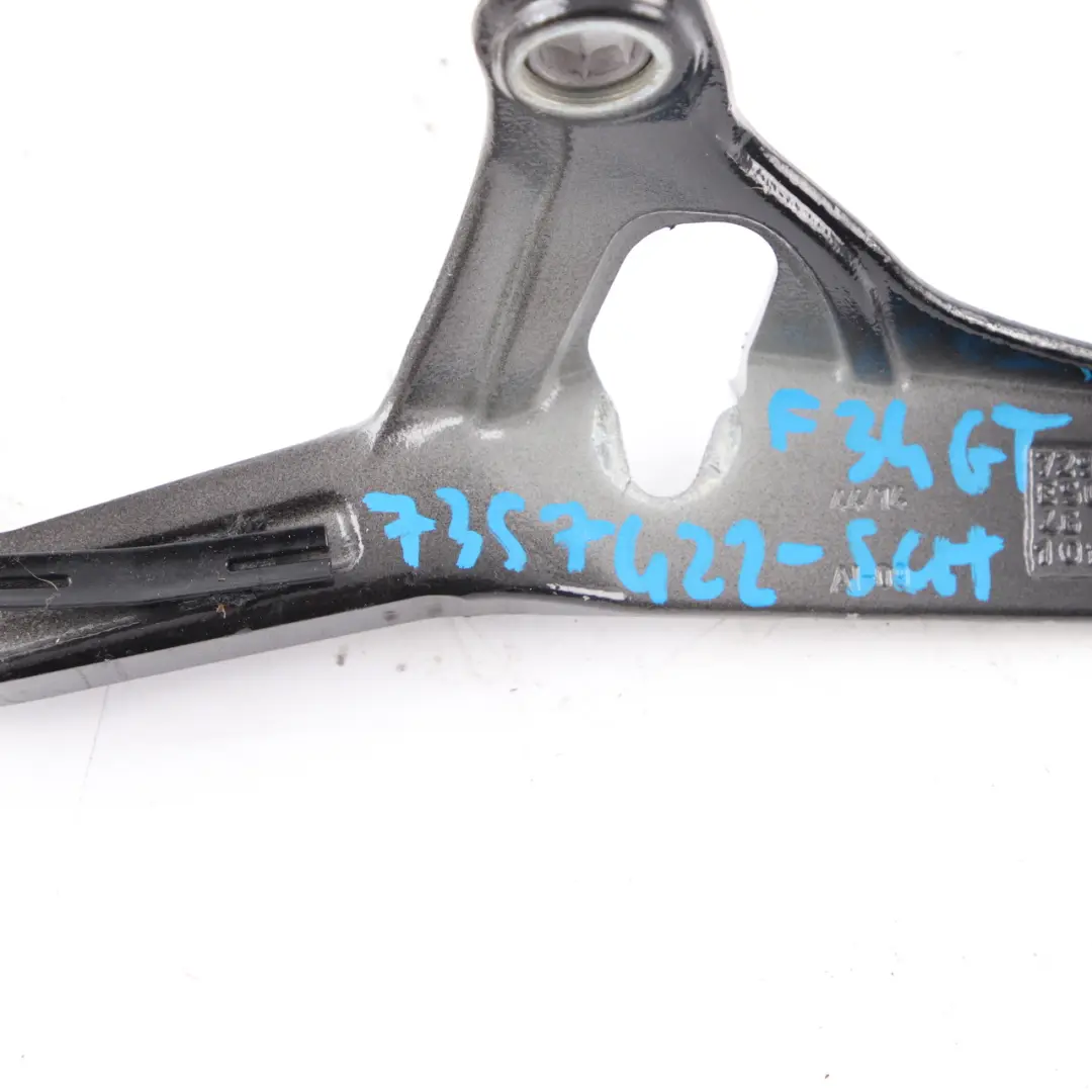 BMW F34 GT Hinge Trunk Lid Boot Tailgate Right O/S Schwarz 2 Black - 668 7295644 - SKU 7357422-SCH - Part number 7357422