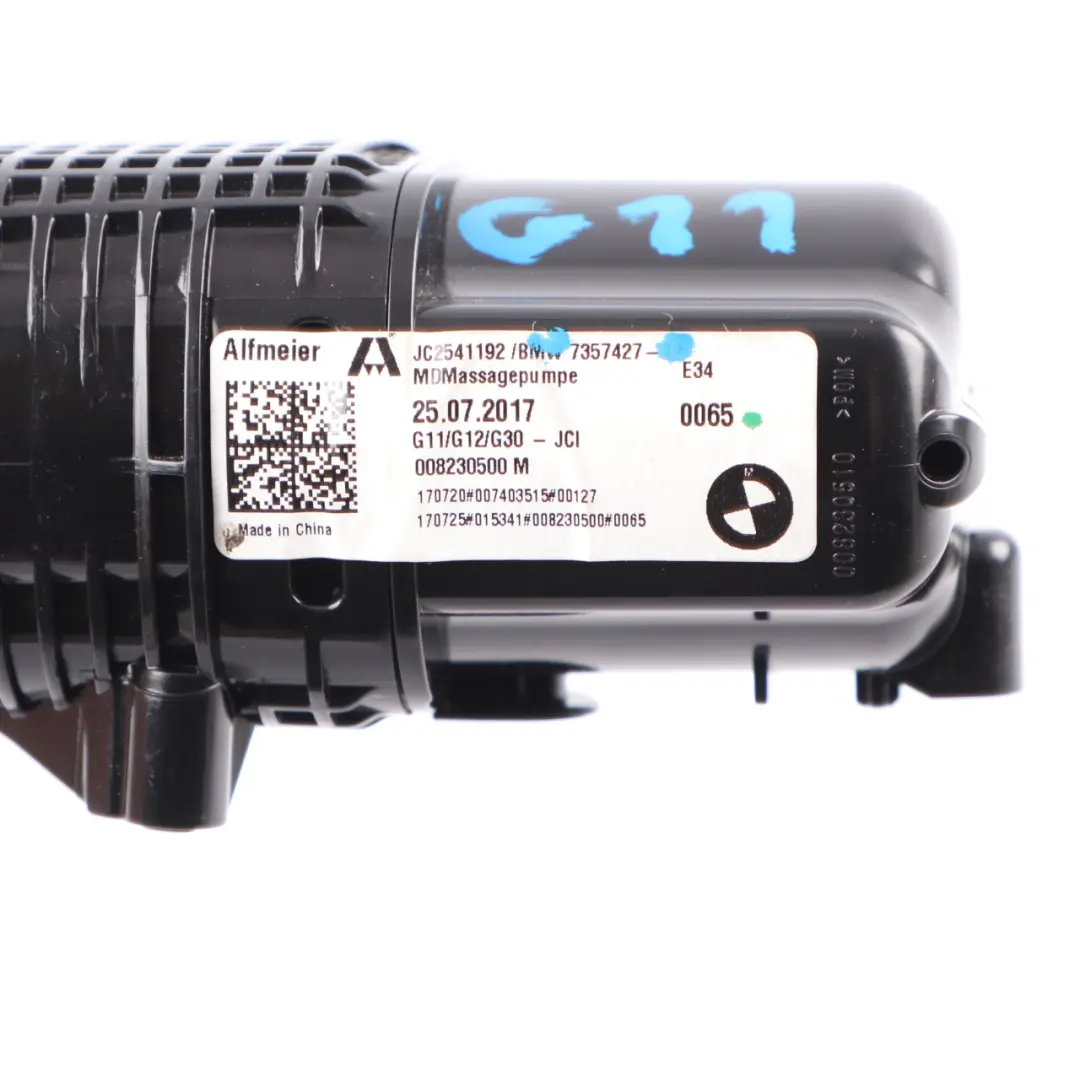  Massage Pump BMW G11 G30 G31 X5 G05 Front Rear Seat Motor Unit - SKU 7357427 - Part number 7357427