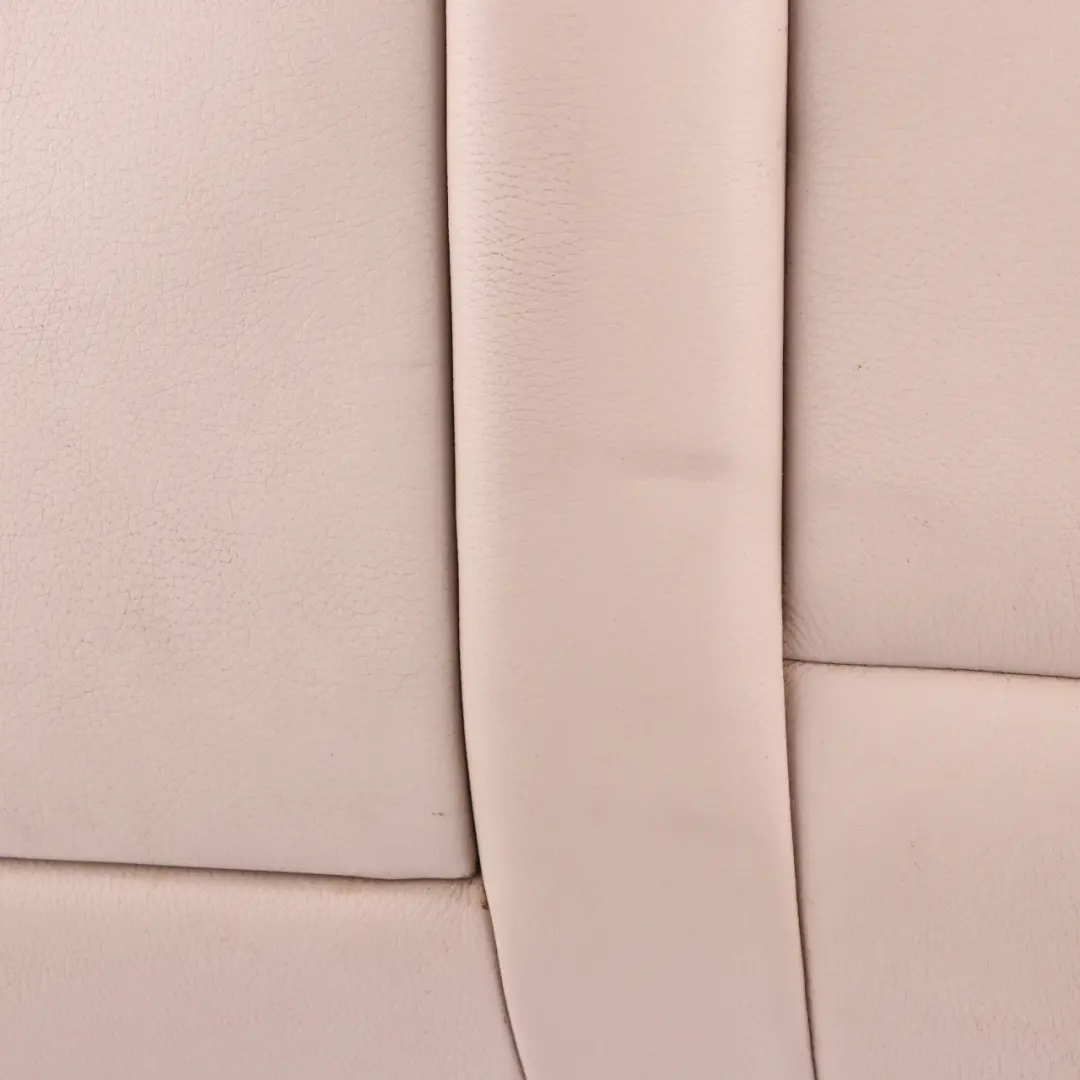 Backrest Left N/S Cover Cup Holder Leather Dakota Oyster to BMW F10 LCI Rear Seat with Part number 7358411 BMW F10 LCI Rear Seat Backrest Left N/S Cover Cup Holder Leather Dakota Oyster - SKU 7358411 - Part number 7358411