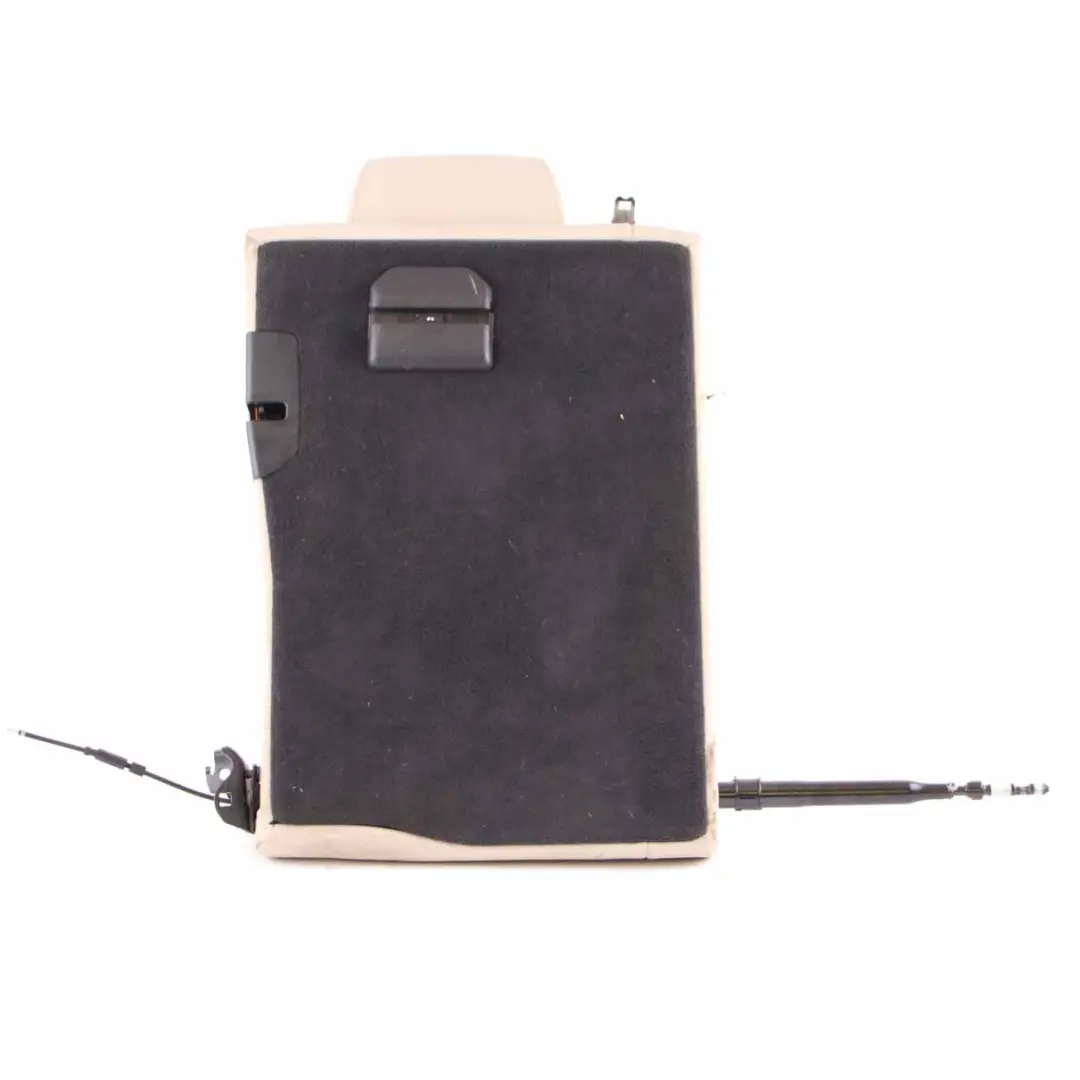 BMW F11 LCI Touring Seat Backrest Rear Left N/S Back Cover Leather - SKU 7358455 - Part number 7358455