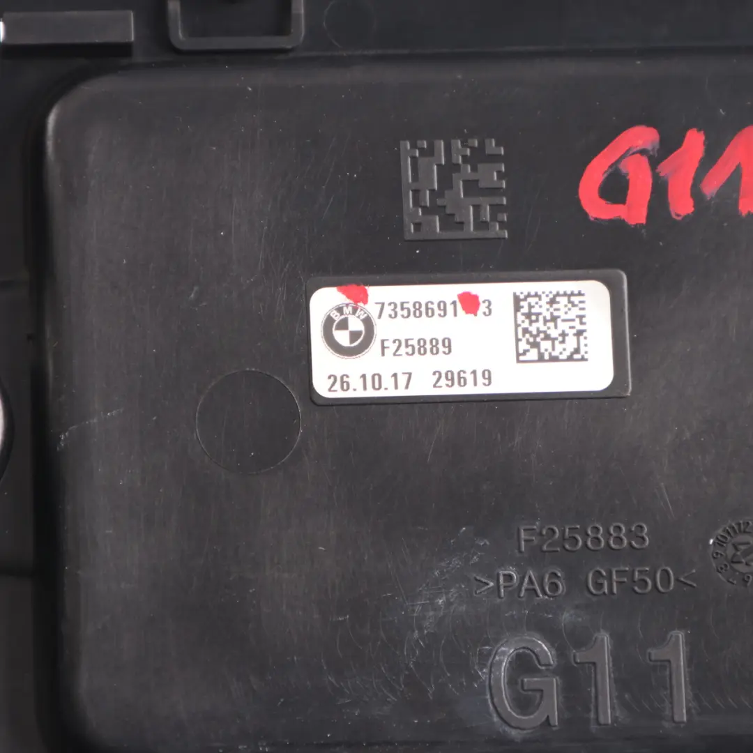 Filler Pot Flap Carrier Cap Housing Fill In Base Diesel to BMW G11 Fuel with Part number 7358691 BMW G11 Fuel Filler Pot Flap Carrier Cap Housing Fill In Base Diesel - SKU 7358691 - Part number 7358691