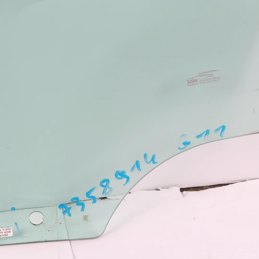Door Window Glass Rear Right O/S Door Glazing AS2 to BMW G11 with Part number 7358914 BMW G11 Door Window Glass Rear Right O/S Door Glazing AS2 - SKU 7358914 - Part number 7358914