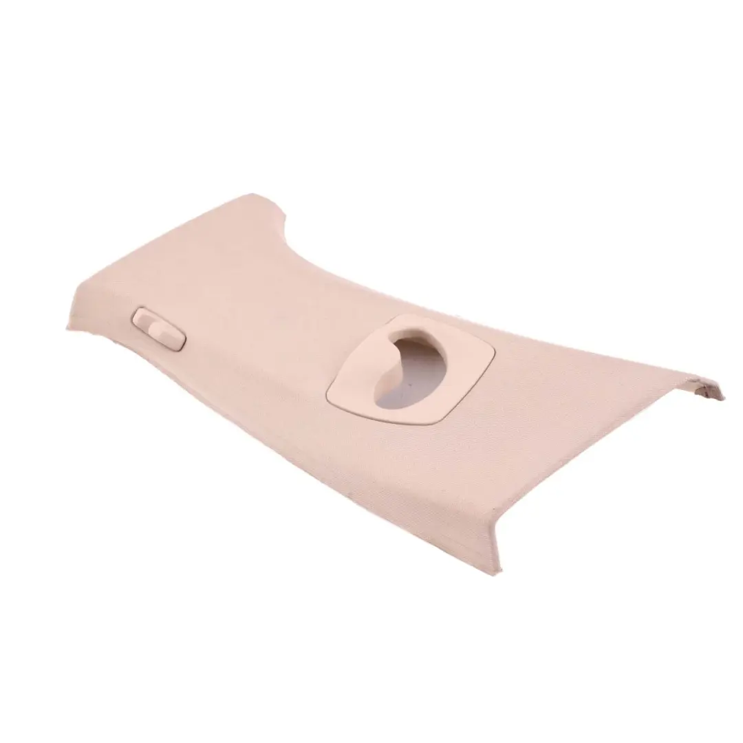Tapa Interior Columna B Superior Izquierda Trim Oyster para BMW F10 F11 con número de pieza 7358983 BMW F10 F11 Tapa Interior Columna B Superior Izquierda Trim Oyster - SKU 7358983 - Número de pieza 7358983