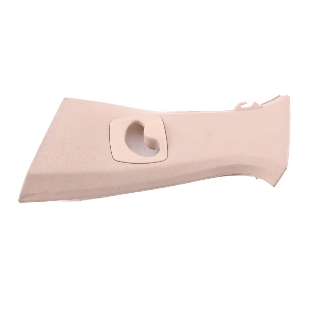 BMW F10 F11 Innen B Säule Obere Abdeckung Links Verkleidung Oyster - SKU 7358983 - Teilenummer 7358983