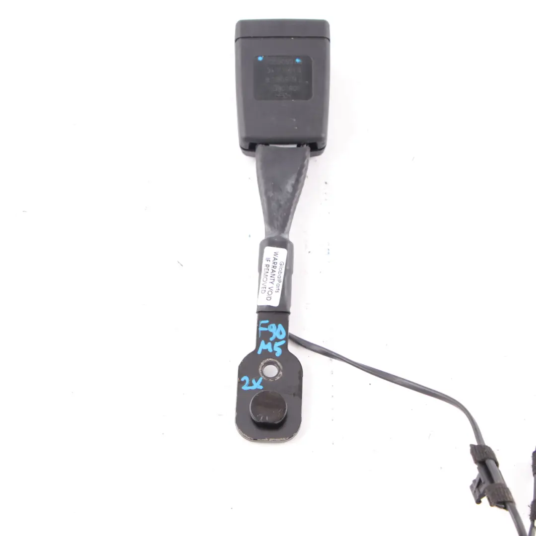 Boucle siège BMW F90 M5 G11 G30 Tendeur courroie inférieure avant gauche pour à propos du numéro de pièce 7359090 Boucle siège BMW F90 M5 G11 G30 Tendeur courroie inférieure avant gauche - SKU 7359090 - Numéro de pièce 7359090
