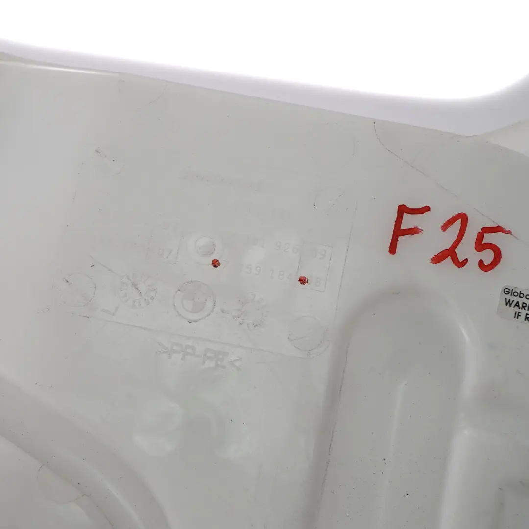 Windscreen Washer Bottle Tank Fluid Reservoir to BMW X3 F25 with Part number 7359184 BMW X3 F25 Windscreen Washer Bottle Tank Fluid Reservoir - SKU 7359184 - Part number 7359184