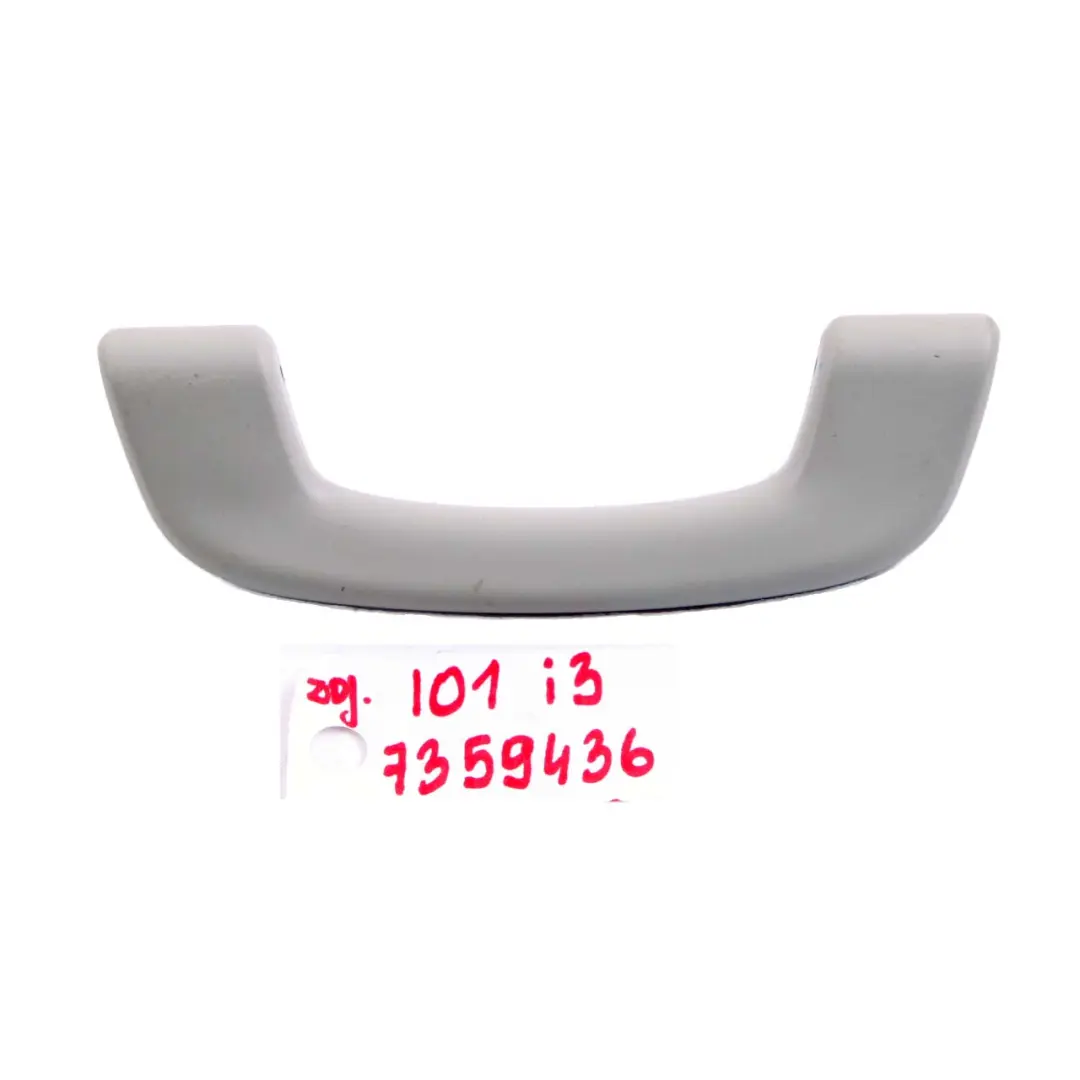  Maniglia tetto BMW i3 I01 Interno Anteriore Sinistra Destra Grigio - SKU 7359436 - Numero di parte 7359436