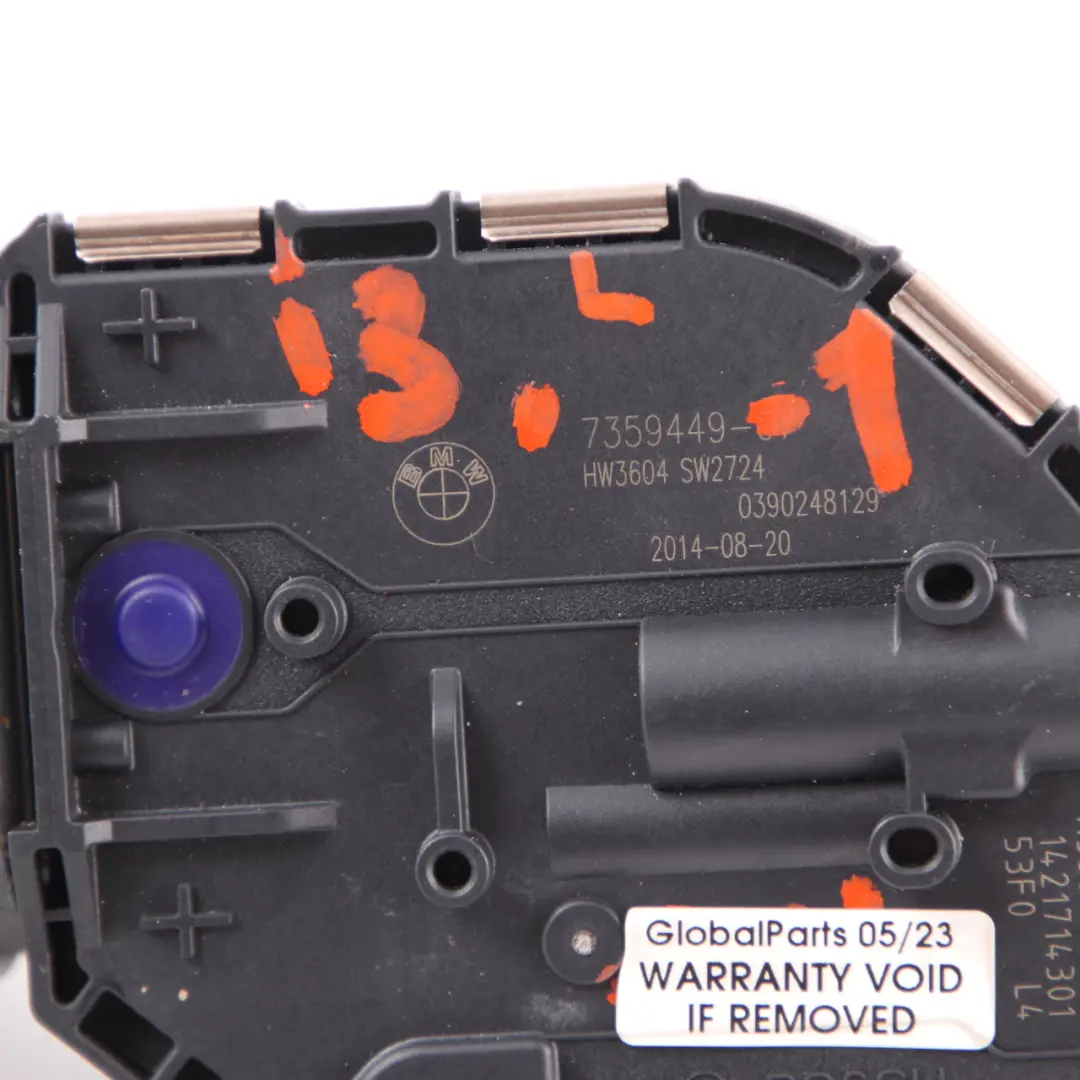 Wiper Motor Front Windscreen Linkage System Left N/S to BMW i3 I01 with Part number 7359449 BMW i3 I01 Wiper Motor Front Windscreen Linkage System Left N/S - SKU 7359449-1 - Part number 7359449