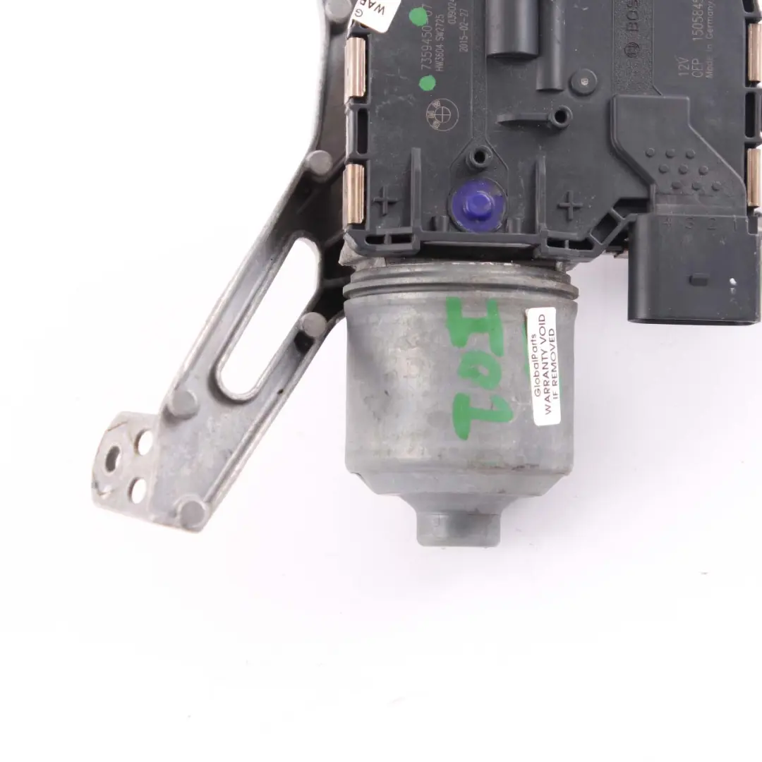Wiper Motor BMW i3 I01 Front Windscreen Linkage System Right O/S to with Part number 7359450 Wiper Motor BMW i3 I01 Front Windscreen Linkage System Right O/S - SKU 7359450 - Part number 7359450