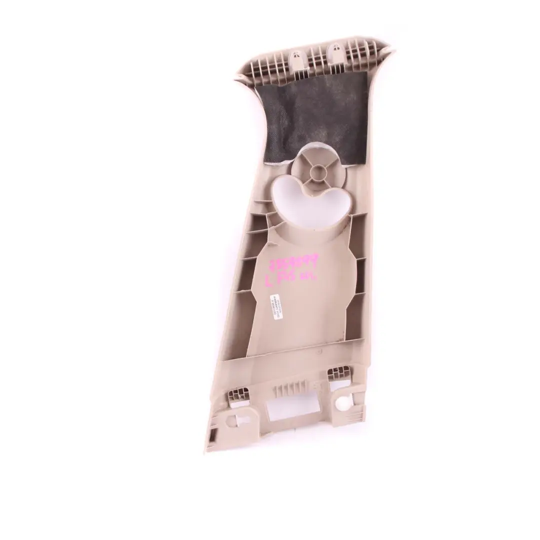 BMW F45 Active Tourer Cover Trim Pillar B Upper Left Oyster - SKU 7359899 - Part number 7359899
