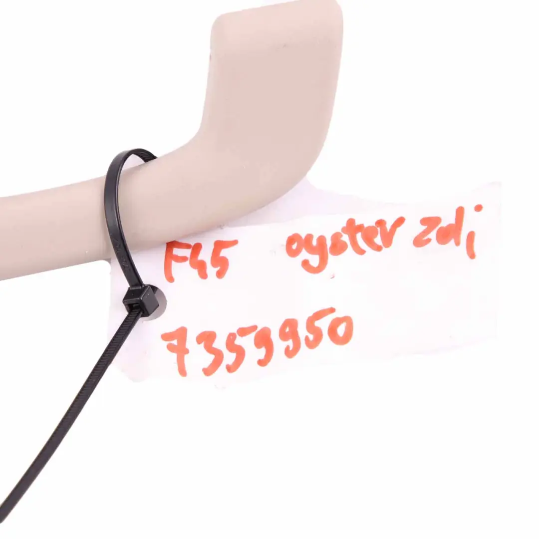 Grab Handle BMW F45 F46 F48 Front Left Right Headlining Roof Trim Oyster to with Part number 7359950 Grab Handle BMW F45 F46 F48 Front Left Right Headlining Roof Trim Oyster - SKU 7359950 - Part number 7359950