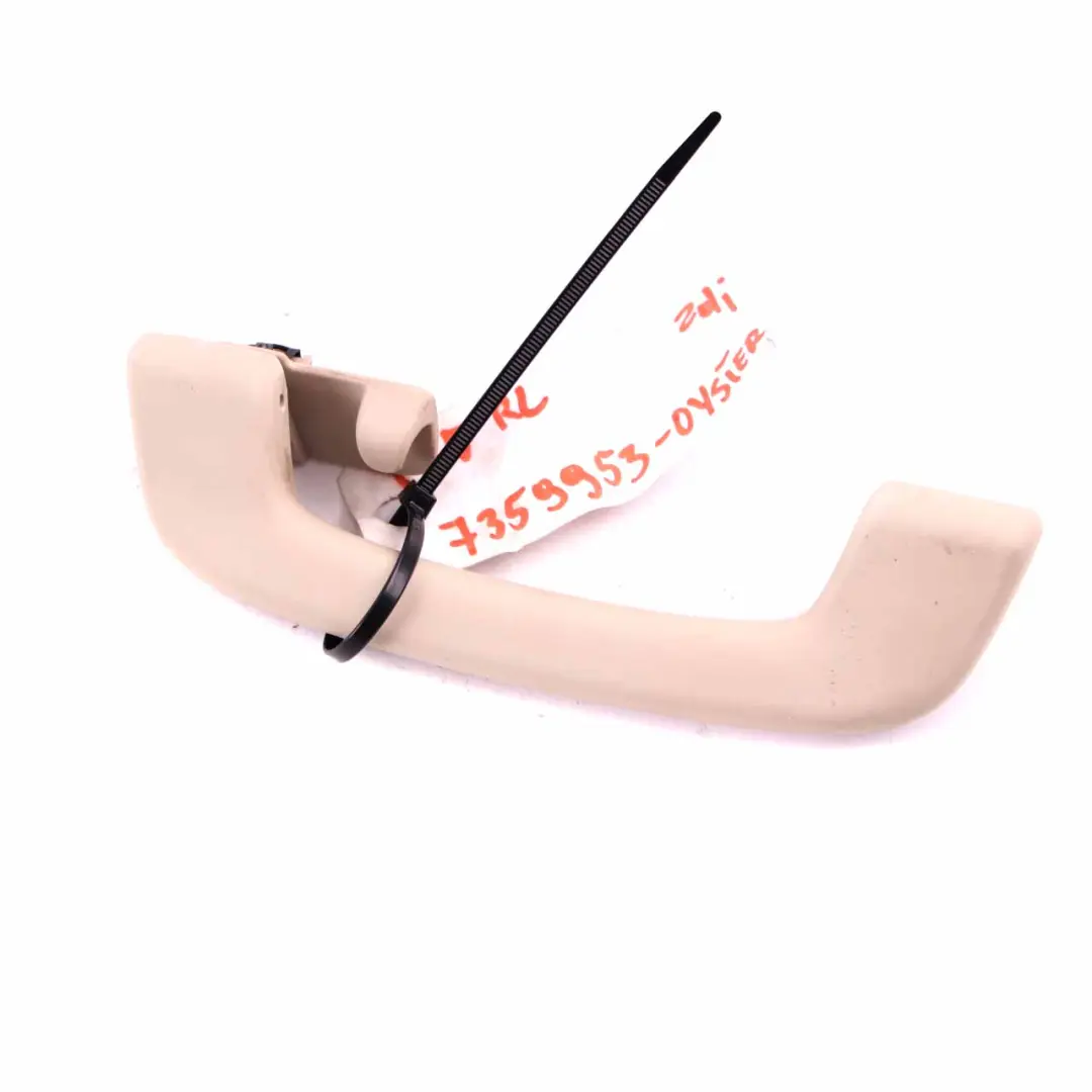 Grab Handle BMW F45 F46 F48 Rear Left N/S Headlining Roof Trim Oyster to with Part number 7359953 Grab Handle BMW F45 F46 F48 Rear Left N/S Headlining Roof Trim Oyster - SKU 7359953 - Part number 7359953