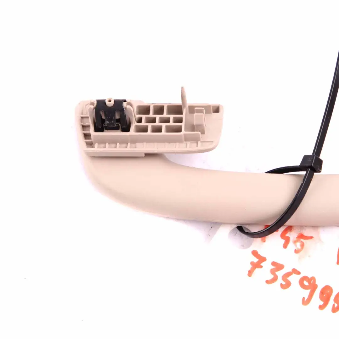 Grab Handle BMW F45 F46 F48 Rear Right O/S Headlining Roof Trim Oyster to with Part number 7359954 Grab Handle BMW F45 F46 F48 Rear Right O/S Headlining Roof Trim Oyster - SKU 7359954 - Part number 7359954