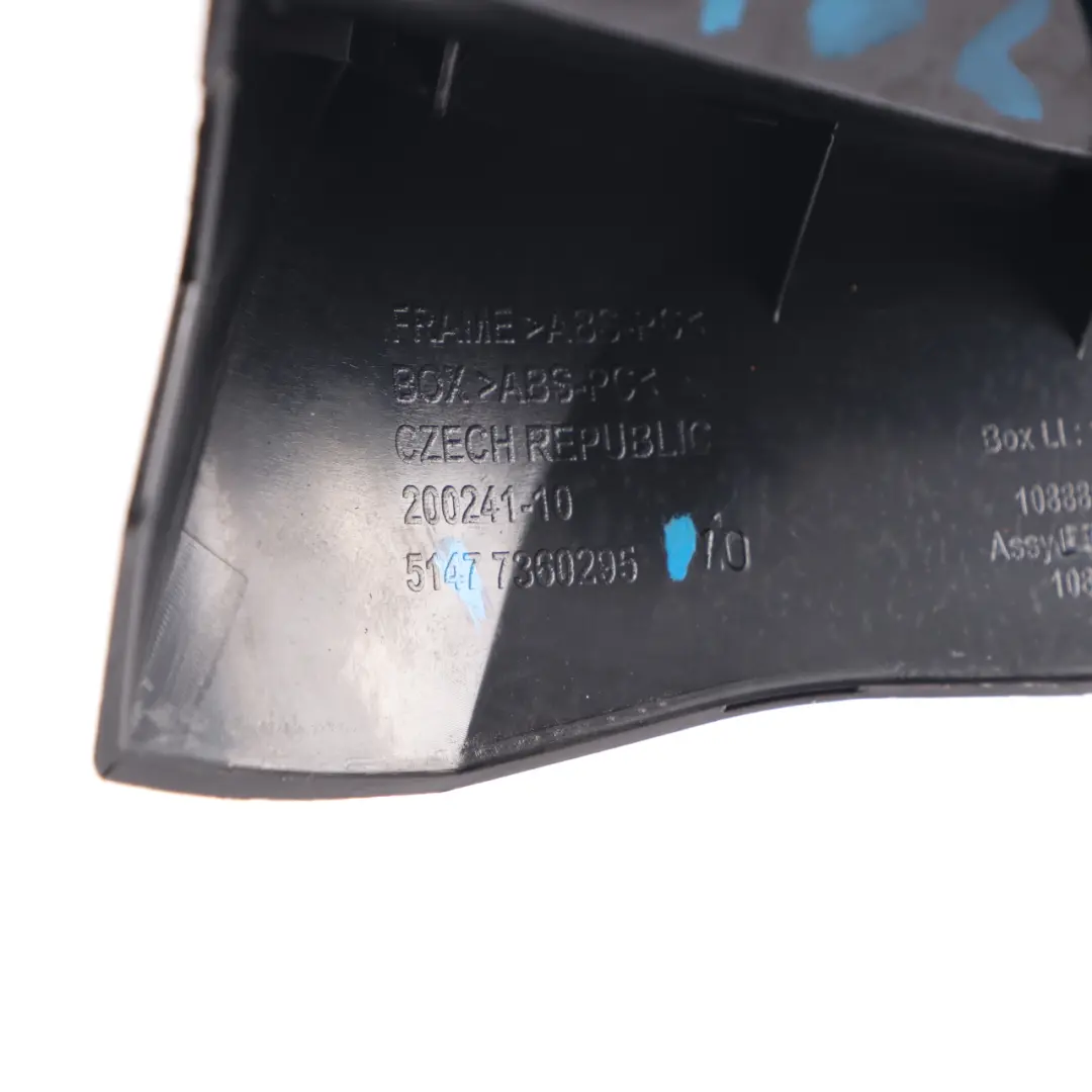 BMW F46 Vano Portaoggetti Sedile Centrale Vassoio Portaoggetti Sinistro - SKU 7360295 - Numero di parte 7360295