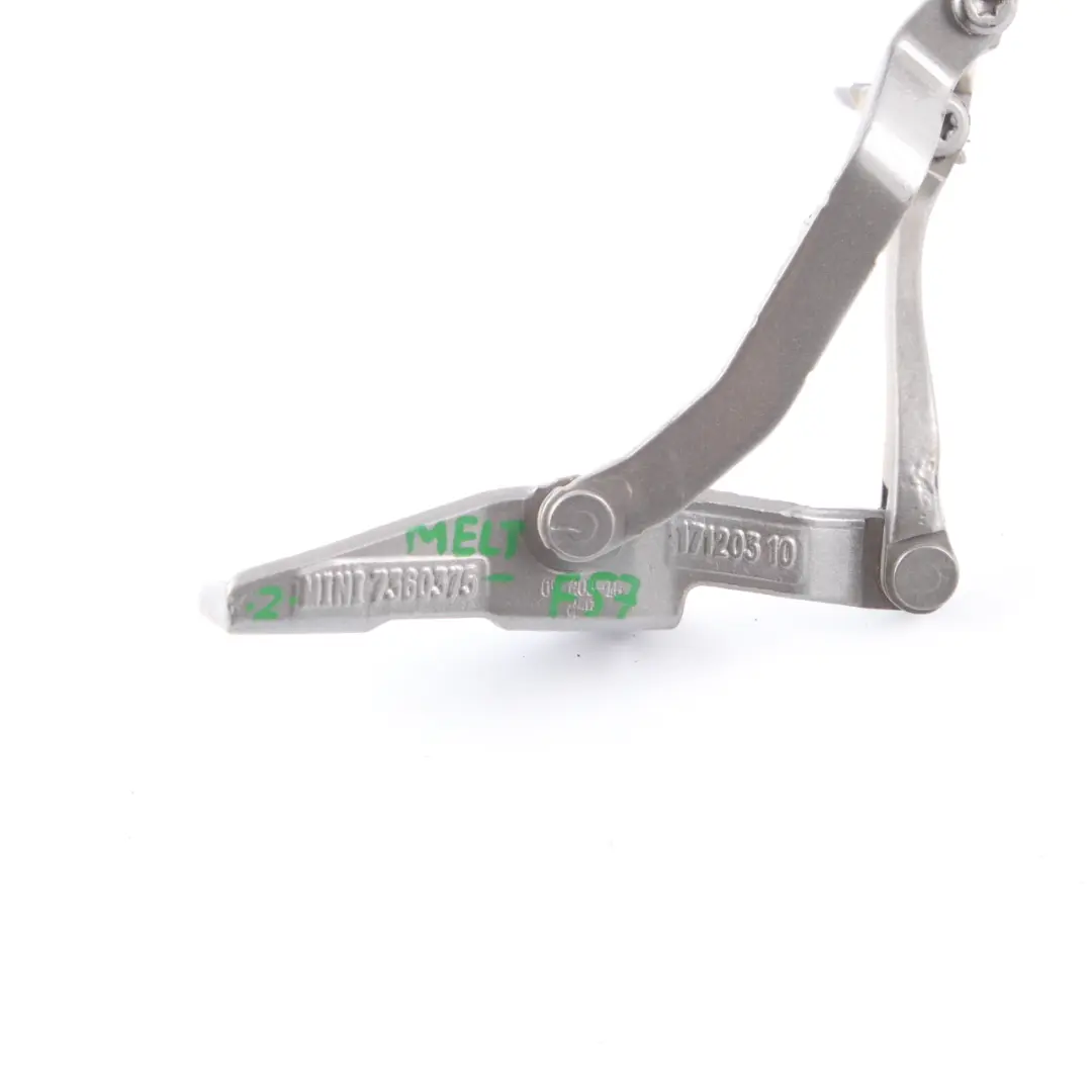 Trunk Lid Hinge Rear Left N/S Melting Silver - C2K 7360375 to Mini F57 Convertible with Part number 7360369 Mini F57 Convertible Trunk Lid Hinge Rear Left N/S Melting Silver - C2K 7360375 - SKU 7360369-MELT - Part number 7360369