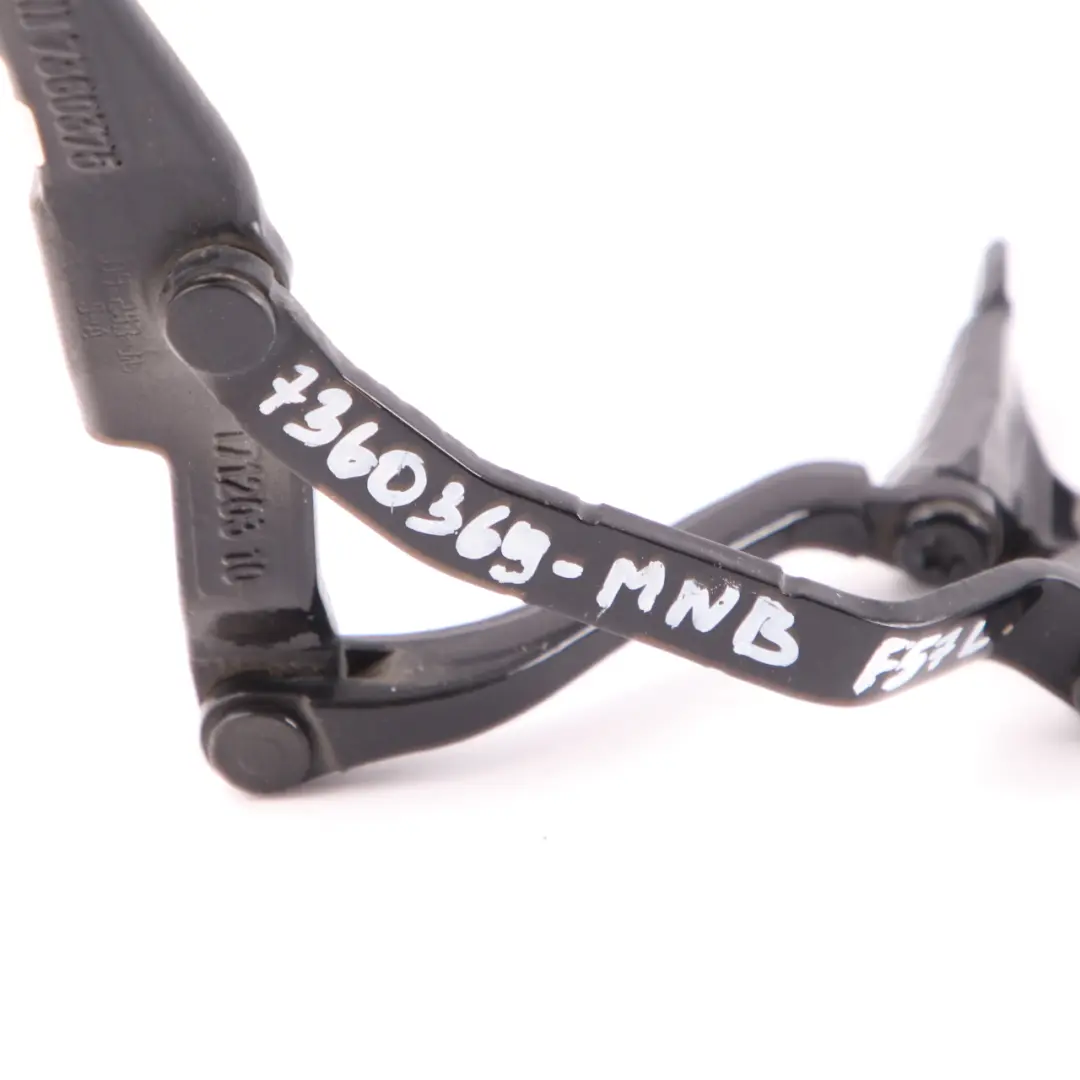 Mini F57 Cabrio Boot Trunk Lid Hinge Rear Left N/S Midnight Black A94 7360375 - SKU 7360369-MNB - Part number 7360369