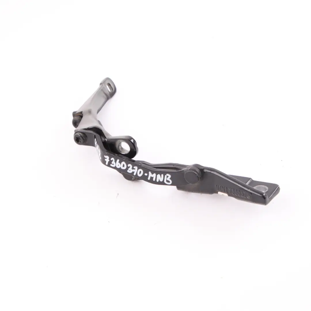 Mini F57 Cabrio Boot Trunk Lid Hinge Rear Right O/S Midnight Black A94 7360376 - SKU 7360370-MNB - Part number 7360370