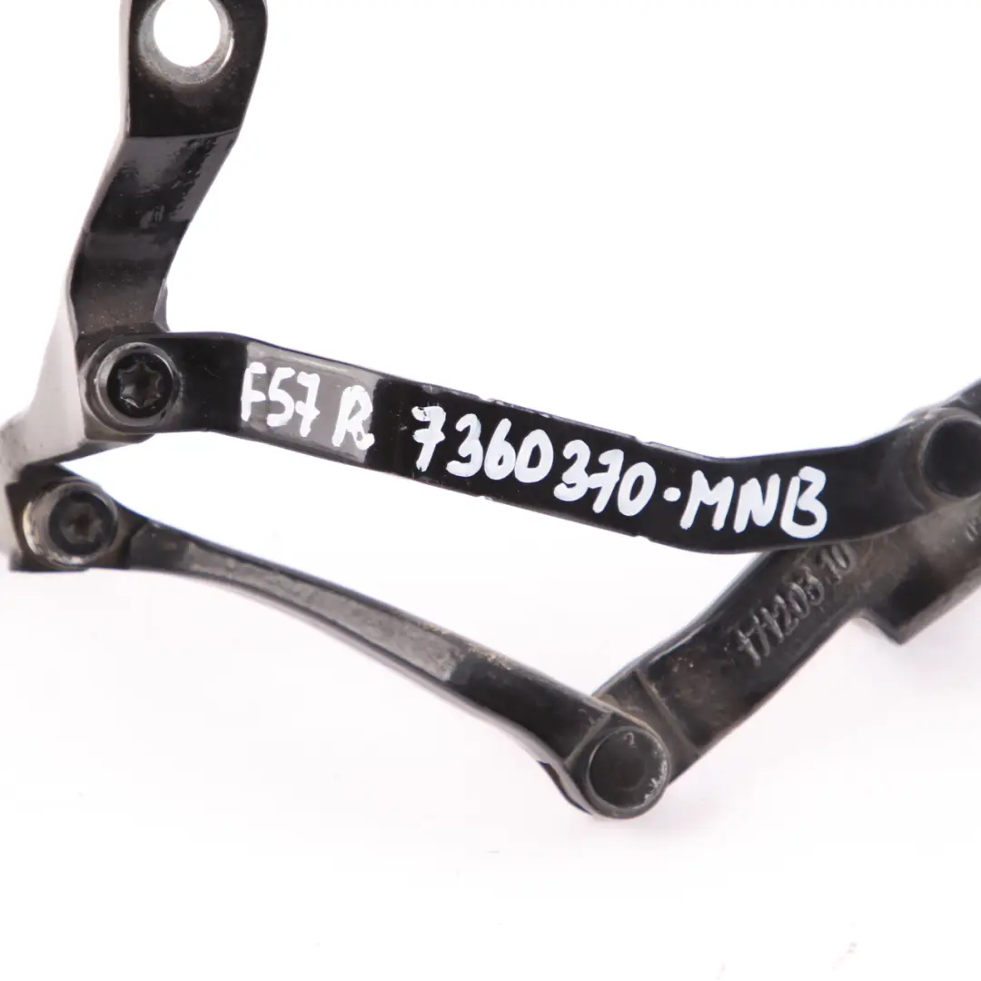 Boot Trunk Lid Hinge Rear Right O/S Midnight Black A94 7360376 to Mini F57 Cabrio with Part number 7360370 Mini F57 Cabrio Boot Trunk Lid Hinge Rear Right O/S Midnight Black A94 7360376 - SKU 7360370-MNB - Part number 7360370