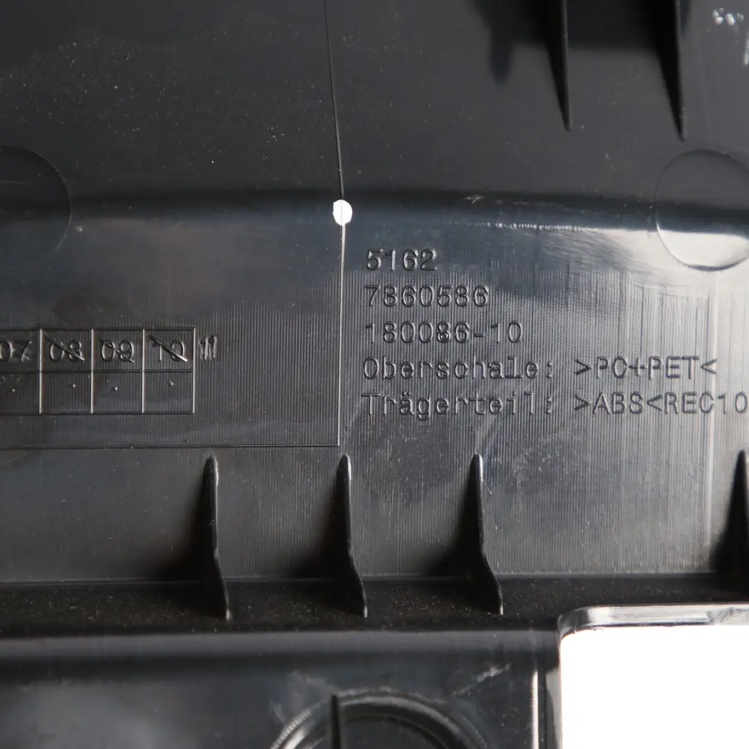 BMW X1 F48 Aeroblade Osłona Bagażnika Panel Klapy Tylnej Tył Czarny - SKU 7360536-1 - Numer Części 7360536