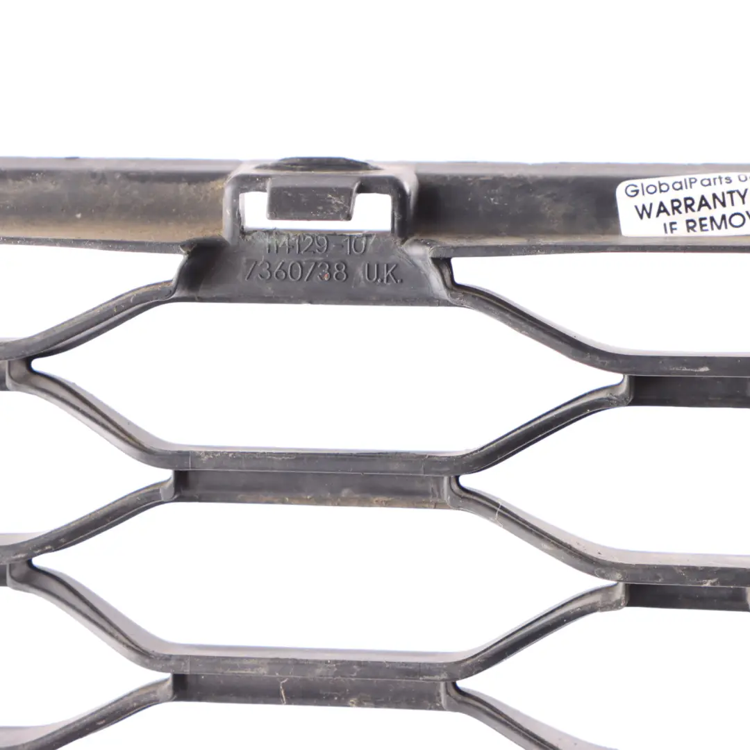 Front Bumper Mini F55 F56 F57 Aero Lower Grille Trim to with Part number 7360738 Front Bumper Mini F55 F56 F57 Aero Lower Grille Trim - SKU 7360738 - Part number 7360738