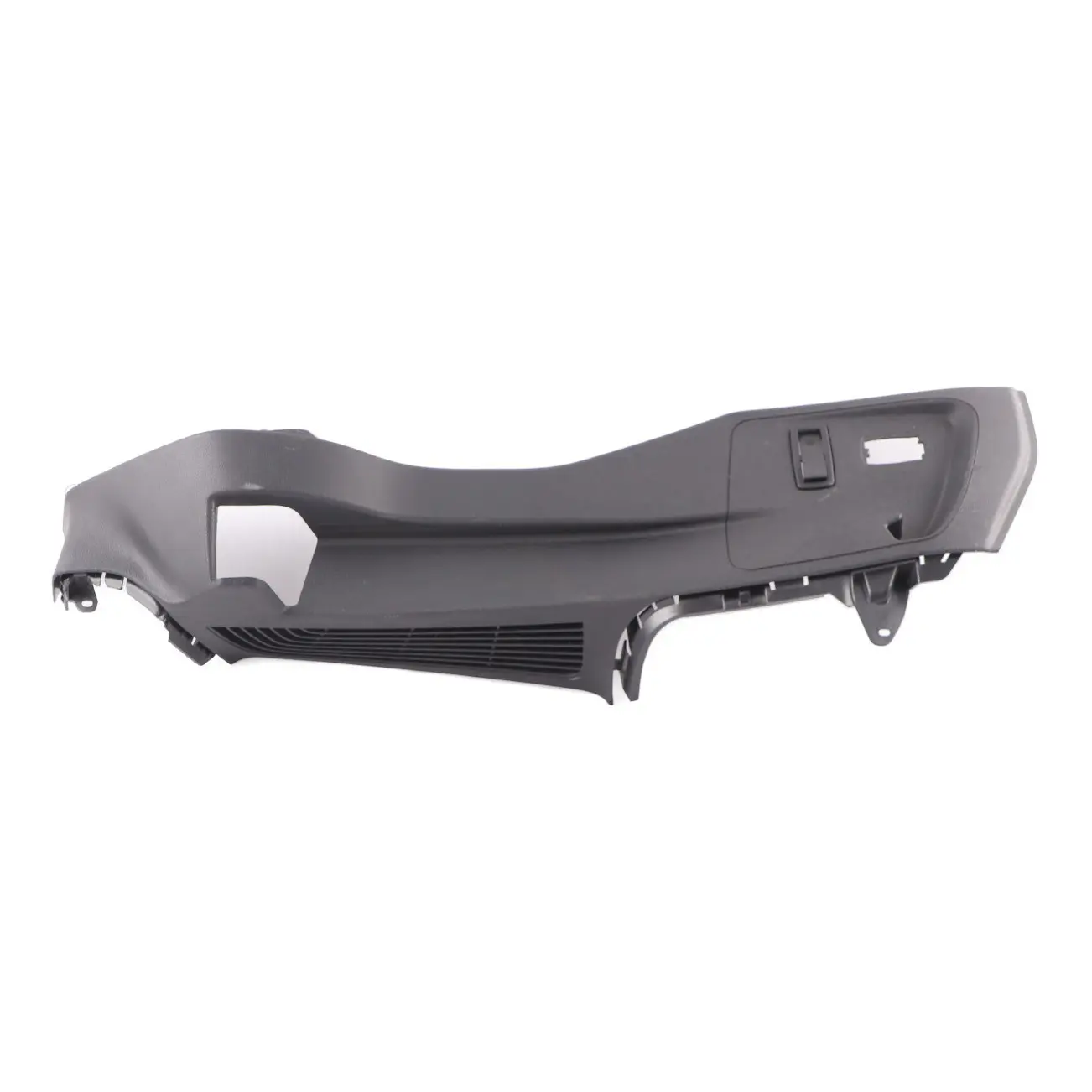 BMW F46 Trunk Boot Trim Panel Railing Rail Left Cover Black 7327009