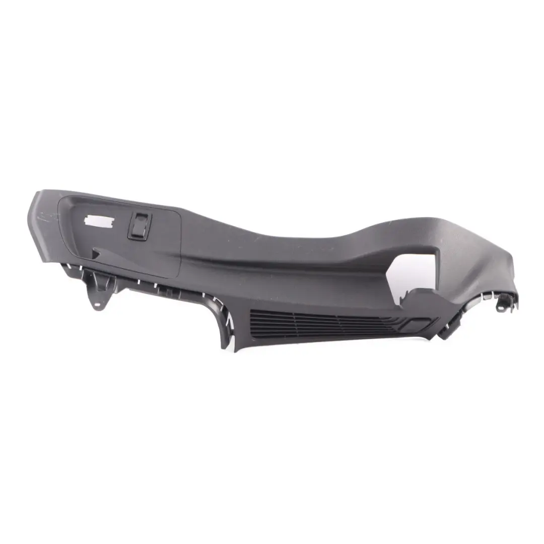 Trunk Boot Trim Panel Railing Rail Right Cover Black 7327010 to BMW F46 with Part number 7360950 BMW F46 Trunk Boot Trim Panel Railing Rail Right Cover Black 7327010 - SKU 7360950 - Part number 7360950