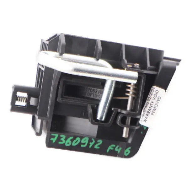  Mount BMW F46 Trunk Roller Blind Right O/S Support Mount Bracket Black - SKU 7360972 - Part number 7360972