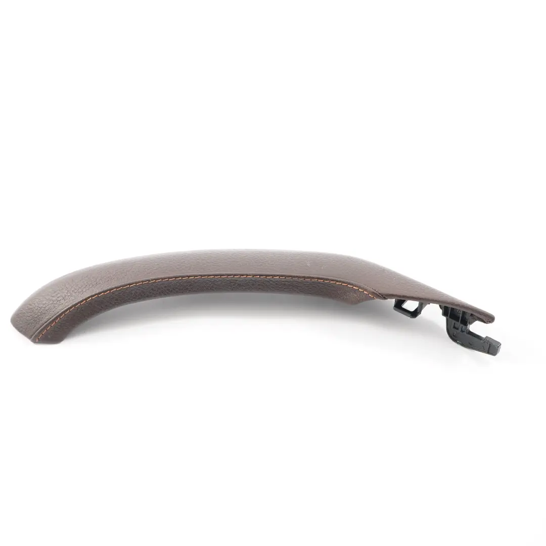 Door Card Panel Pull Handle Trim Left N/S Grab Leather Nevada Mokka BMW X3 F25 - SKU 7361031 - Part number 7361031