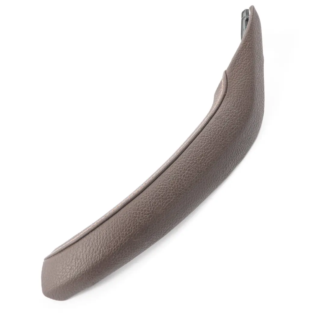 Door Card Panel Pull Handle Trim Right O/S Grab Leather Nevada Mokka to BMW X3 F25 with Part number 7361032 BMW X3 F25 Door Card Panel Pull Handle Trim Right O/S Grab Leather Nevada Mokka - SKU 7361032 - Part number 7361032
