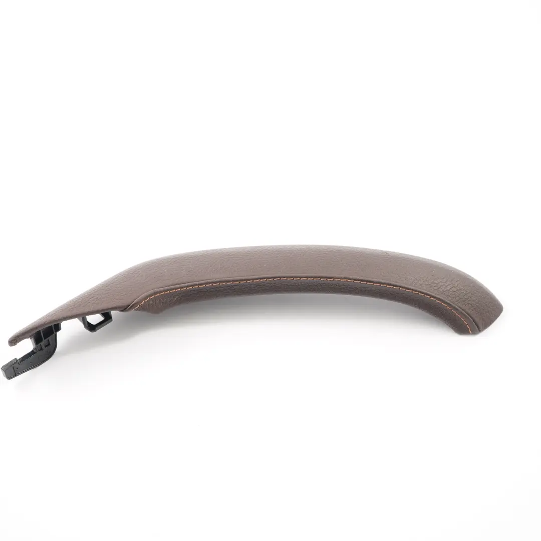 Door Card Panel Pull Handle Trim Right O/S Grab Leather Nevada Mokka BMW X3 F25 - SKU 7361032 - Part number 7361032