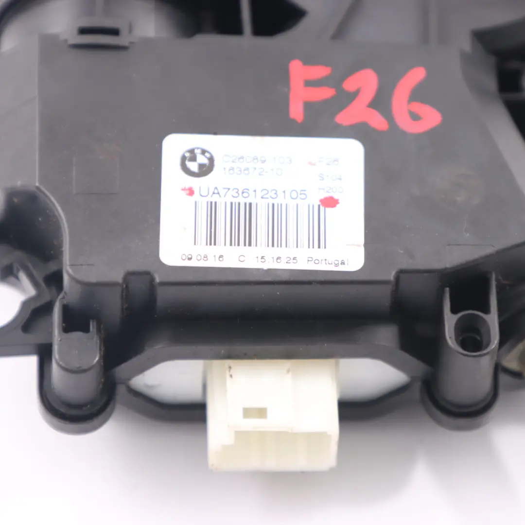 BMW X4 F26 Azionamento del blocco elettrico del coperchio del bagagliaio - SKU 7361231 - Numero di parte 7361231